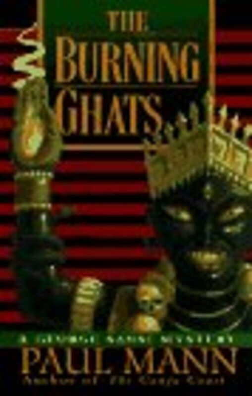 Book cover for "The Burning Ghats" by Paul Mann