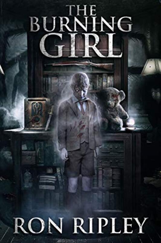 Book cover for "The Burning Girl" by Ron Ripley