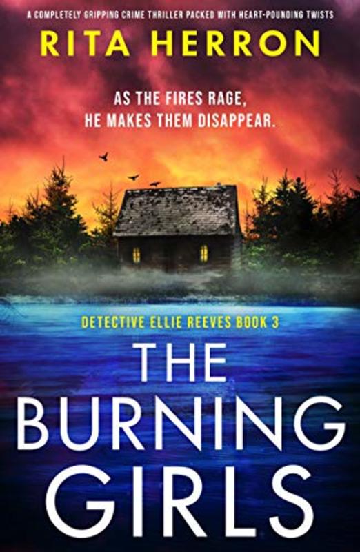 Book cover for "The Burning Girls" by Rita Herron