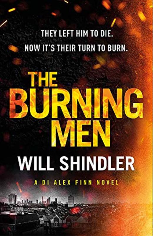 Book cover for "The Burning Men" by Will Shindler