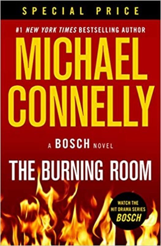 Book cover for "The Burning Room" by Michael Connelly