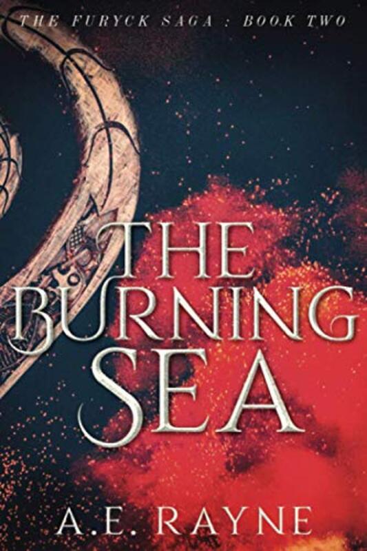 Book cover for "The Burning Sea" by AE Rayne