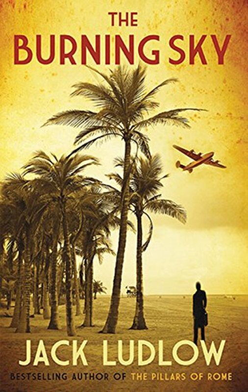 Book cover for "The Burning Sky" by Jack Ludlow