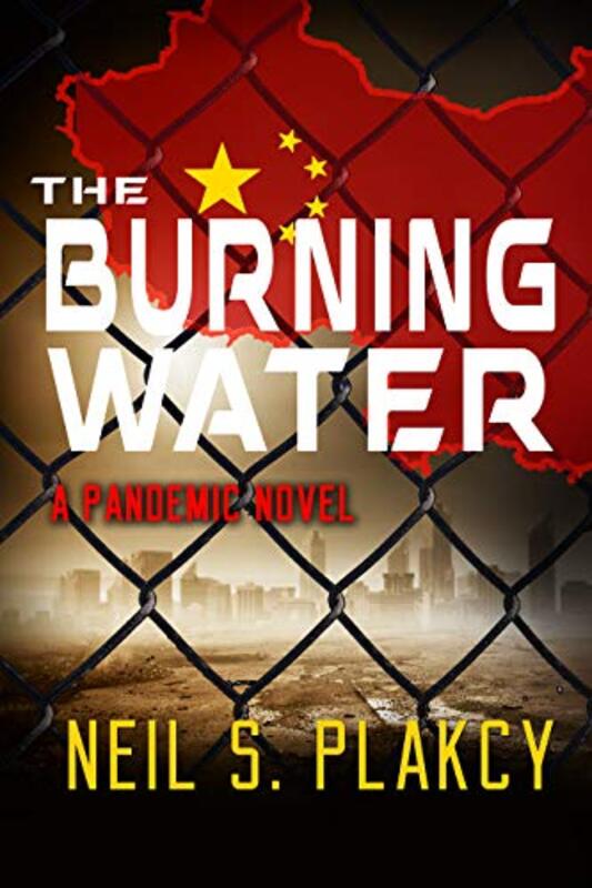 Book cover for "The Burning Water" by Neil Plakcy