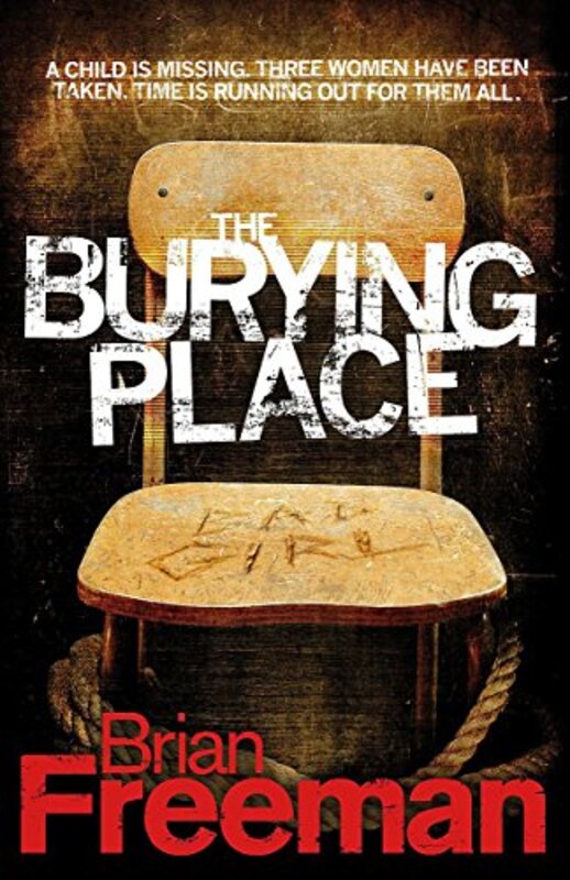 Book cover for "The Burying Place" by Brian Freeman
