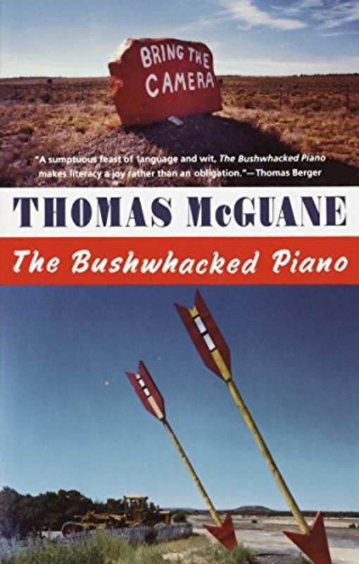 Book cover for "The Bushwhacked Piano" by Thomas McGuane
