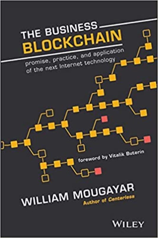 Book cover for "The Business Blockchain" by William Mougayar