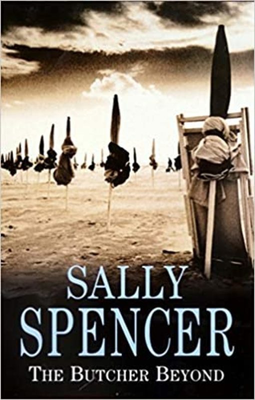 Book cover for "The Butcher Beyond" by Sally Spencer