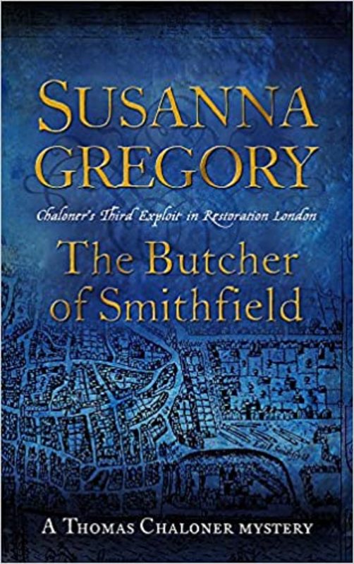 Book cover for "The Butcher of Smithfield" by Susanna Gregory