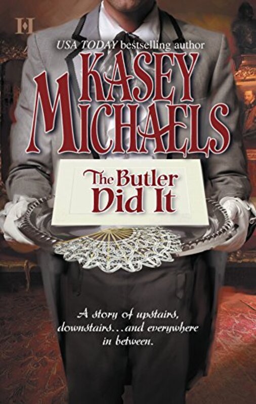 Book cover for "The Butler Did It" by Kasey Michaels