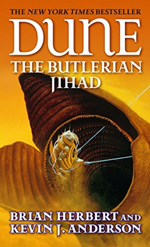 Book cover for "The Butlerian Jihad" by Kevin J Anderson