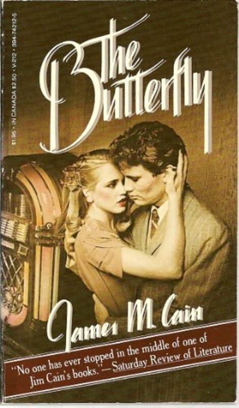 Book cover for "The Butterfly" by James M Cain