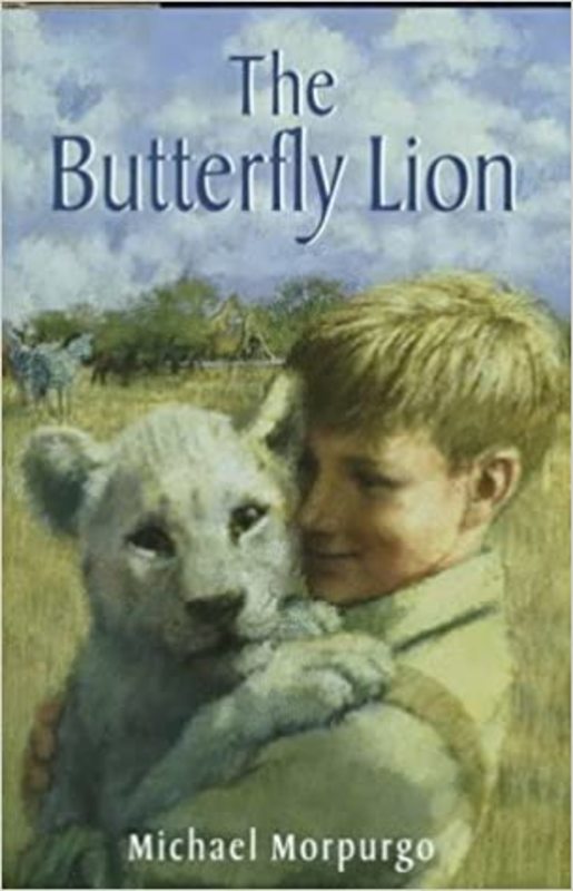Book cover for "The Butterfly Lion" by Michael Morpurgo