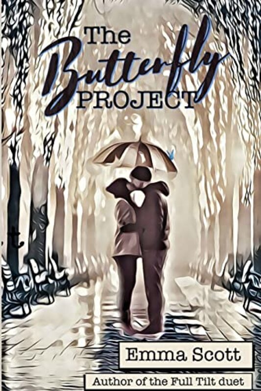 Book cover for "The Butterfly Project" by Emma Scott