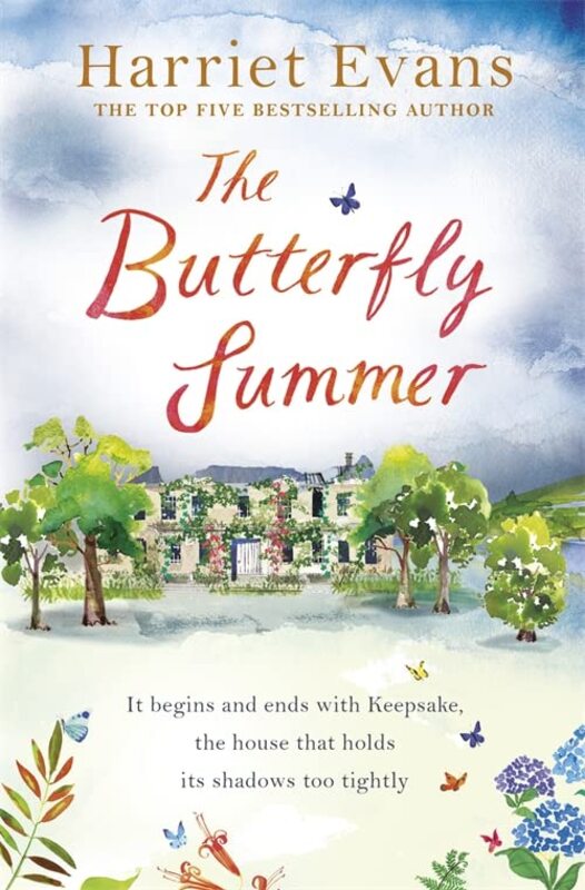 Book cover for "The Butterfly Summer" by Harriet Evans