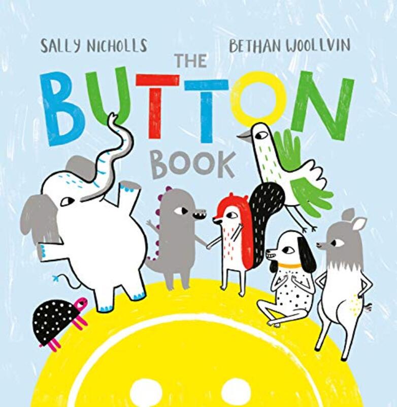 Book cover for "The Button Book" by Sally Gardner