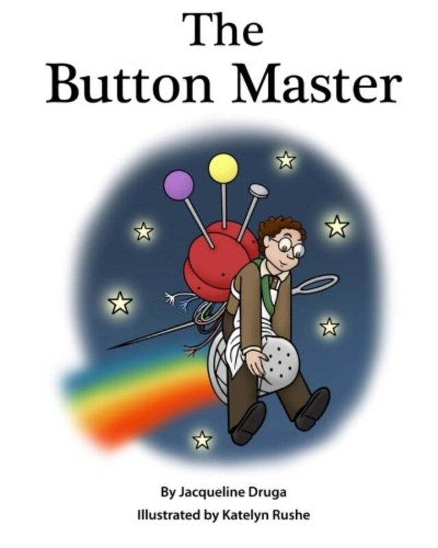 Book cover for "The Button Master" by Jacqueline Druga
