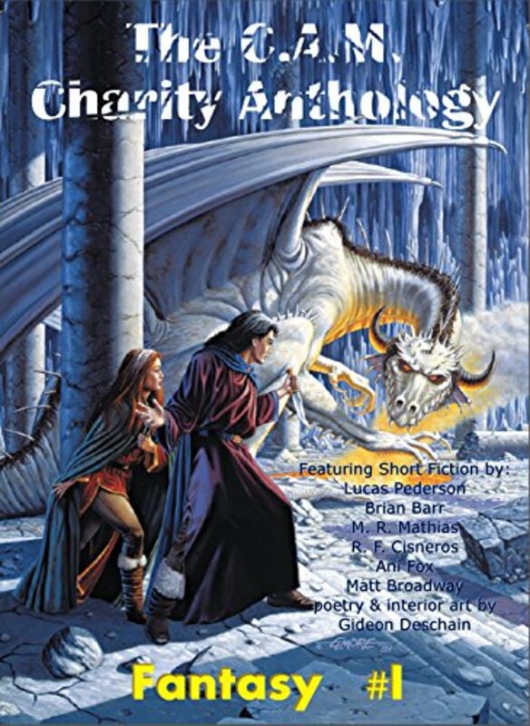Book cover for "The C.A.M. Charity Anthology" by M R Mathias