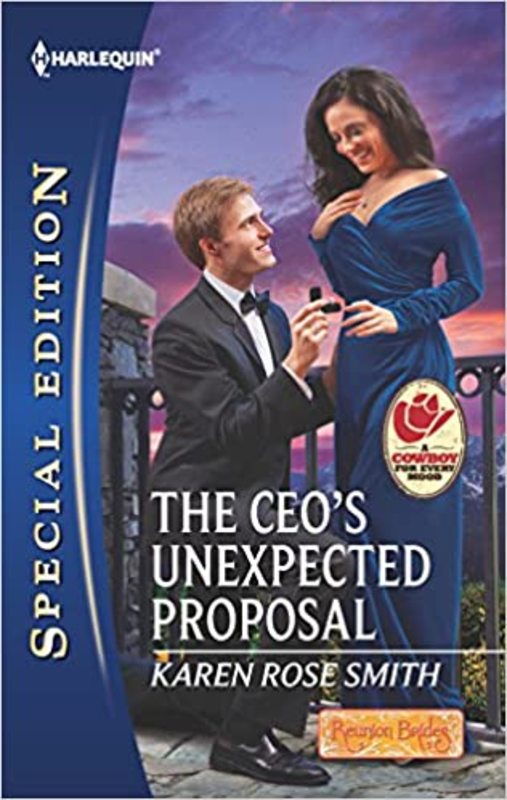 Book cover for "The CEO's Unexpected Proposal" by Karen Rose Smith