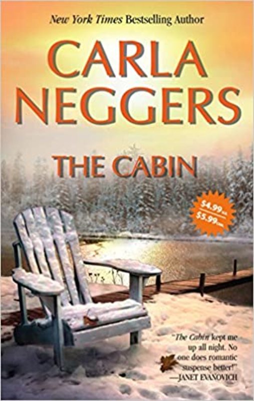 Book cover for "The Cabin" by Carla Neggers