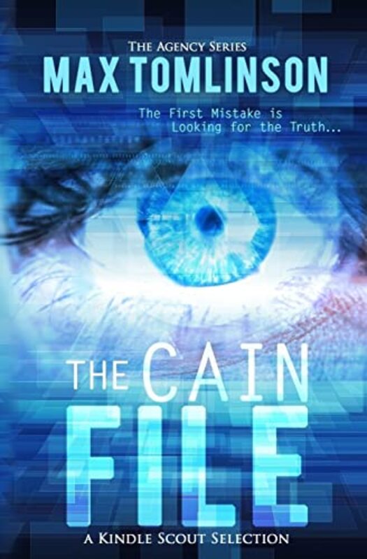 Book cover for "The Cain File" by Max Tomlinson