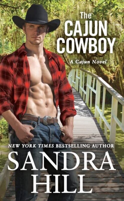 Book cover for "The Cajun Cowboy" by Sandra Hill