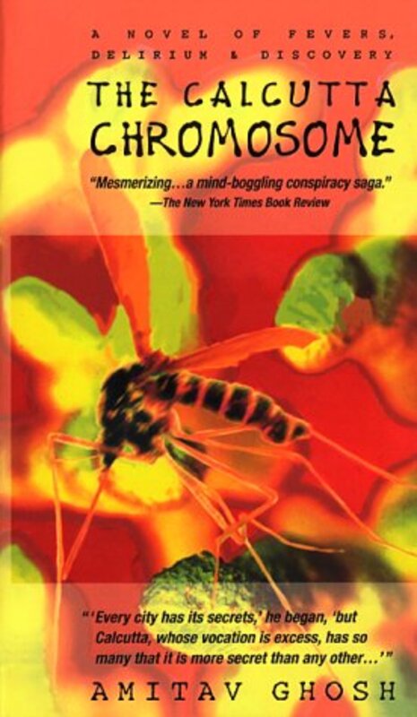 Book cover for "The Calcutta Chromosome" by Amitav Ghosh