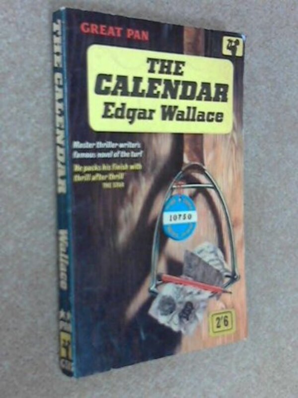 Book cover for "The Calendar" by Edgar Wallace