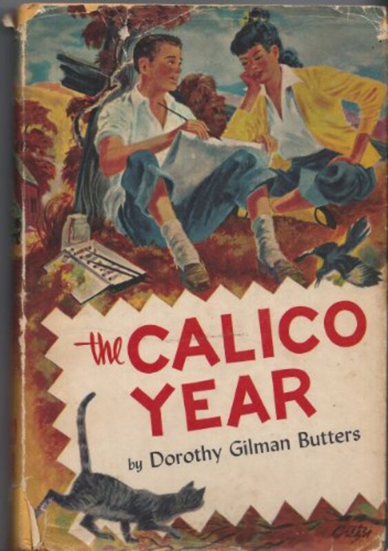 Book cover for "The Calico Year" by Dorothy Gilman