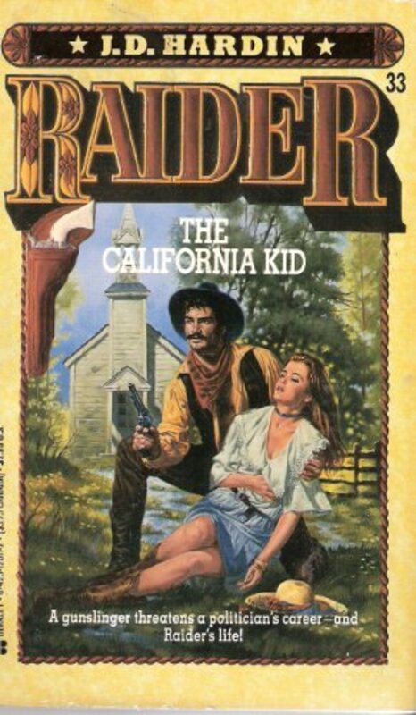 Book cover for "The California Kid" by JD Hardin
