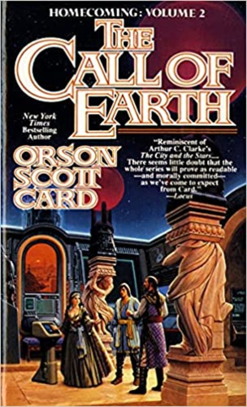 Book cover for "The Call of Earth" by Orson Scott Card