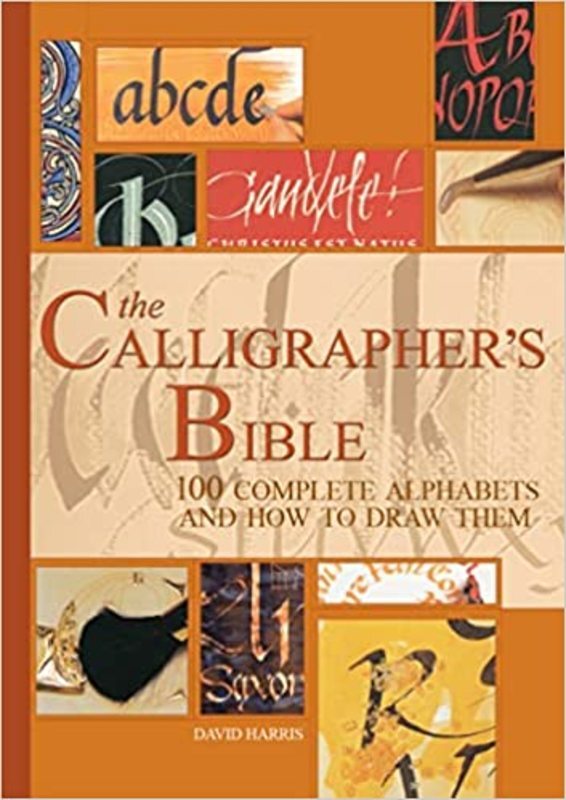 Book cover for "The Calligrapher's Bible" by David Harris