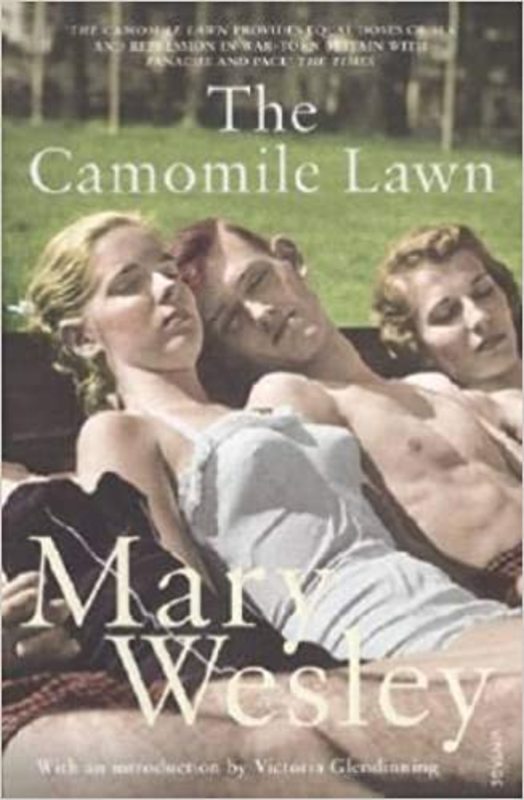 Book cover for "The Camomile Lawn" by Mary Wesley