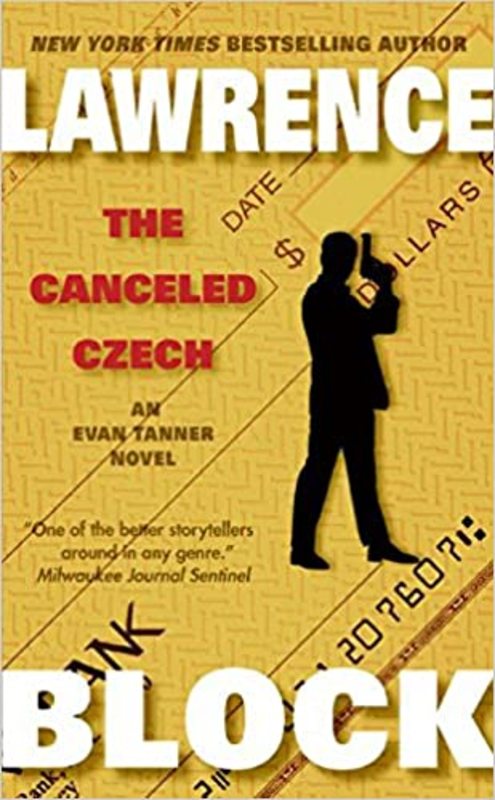 Book cover for "The Canceled Czech" by Lawrence Block