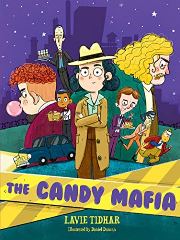 Book cover for "The Candy Mafia" by Lavie Tidhar