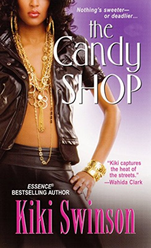 Book cover for "The Candy Shop" by Kiki Swinson