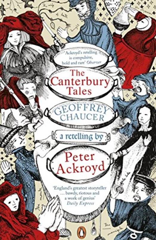 Book cover for "The Canterbury Tales" by Peter Ackroyd