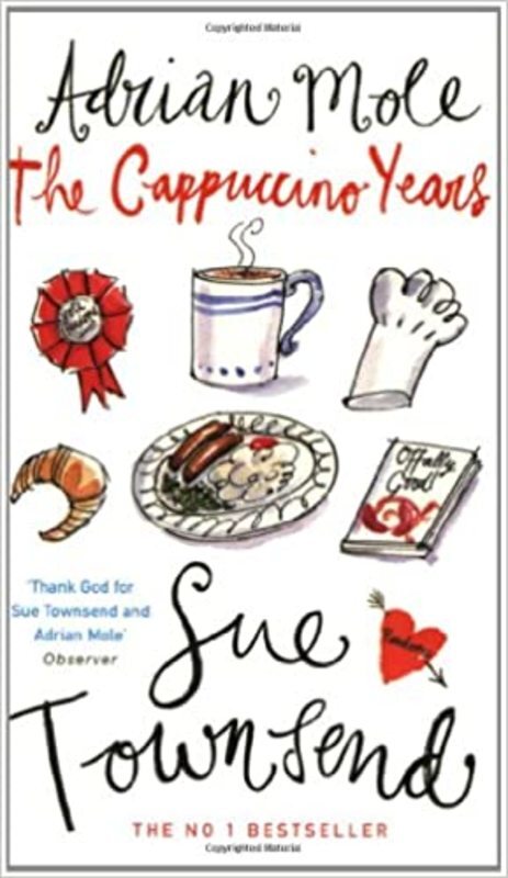 Book cover for "The Cappuccino Years" by Sue Townsend
