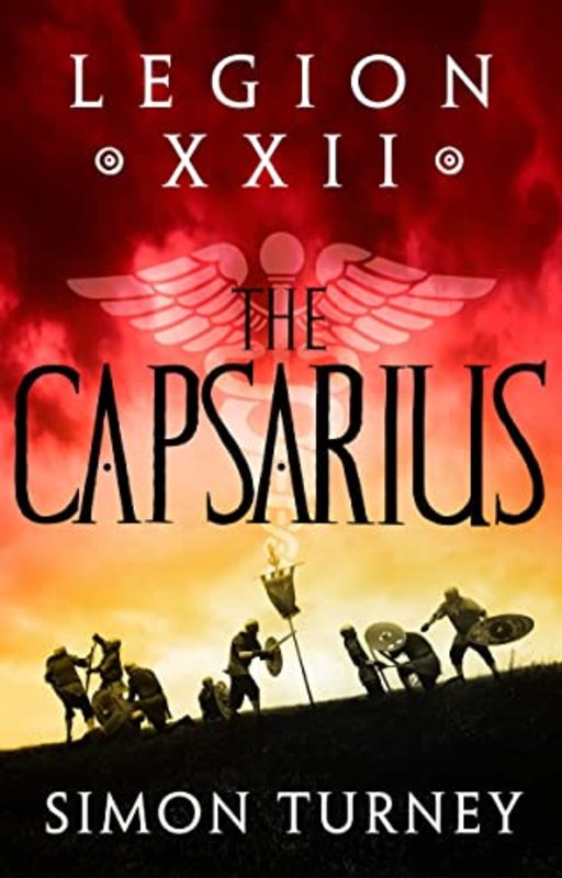 Book cover for "The Capsarius" by Simon S J A Turney