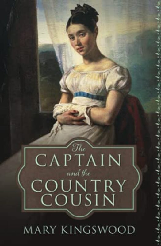 Book cover for "The Captain and the Country Cousin" by Mary Kingswood
