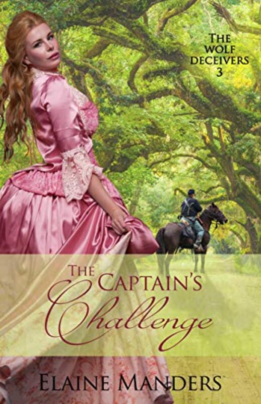 Book cover for "The Captain's Challenge" by Elaine Manders
