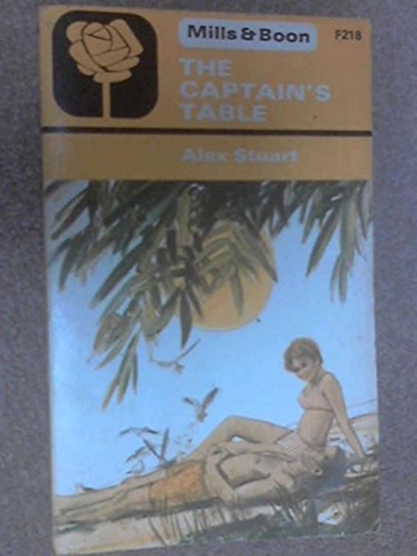 Book cover for "The Captain's Table" by Vivian VA Stuart