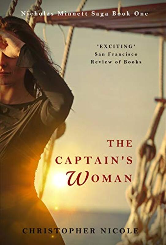 Book cover for "The Captain's Woman" by Christopher Nicole