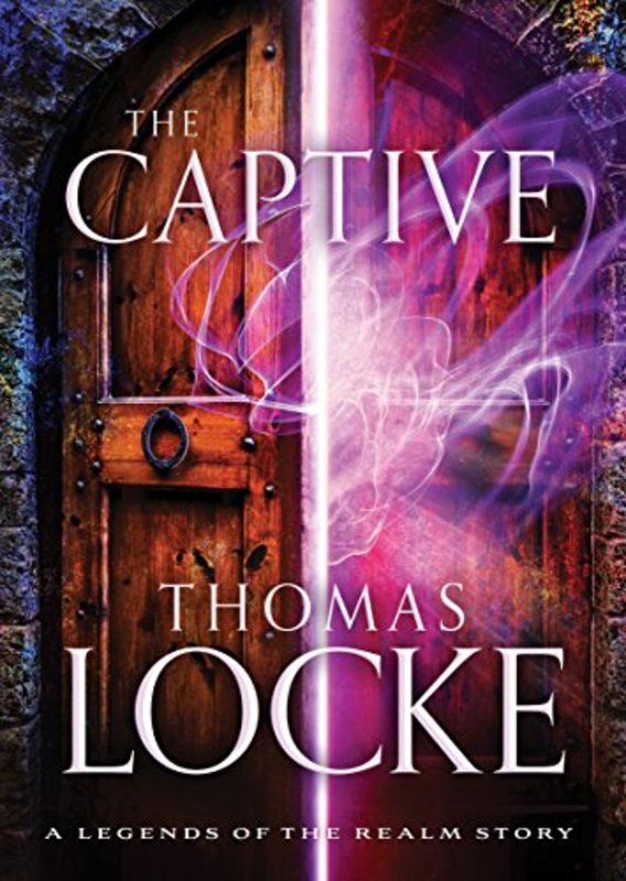 Book cover for "The Captive" by Thomas Locke