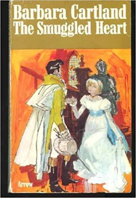 Book cover for "The Captive Heart" by Barbara Cartland