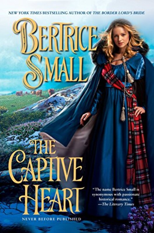 Book cover for "The Captive Heart" by Bertrice Small