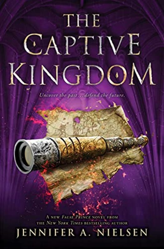 Book cover for "The Captive Kingdom" by Jennifer A Nielsen