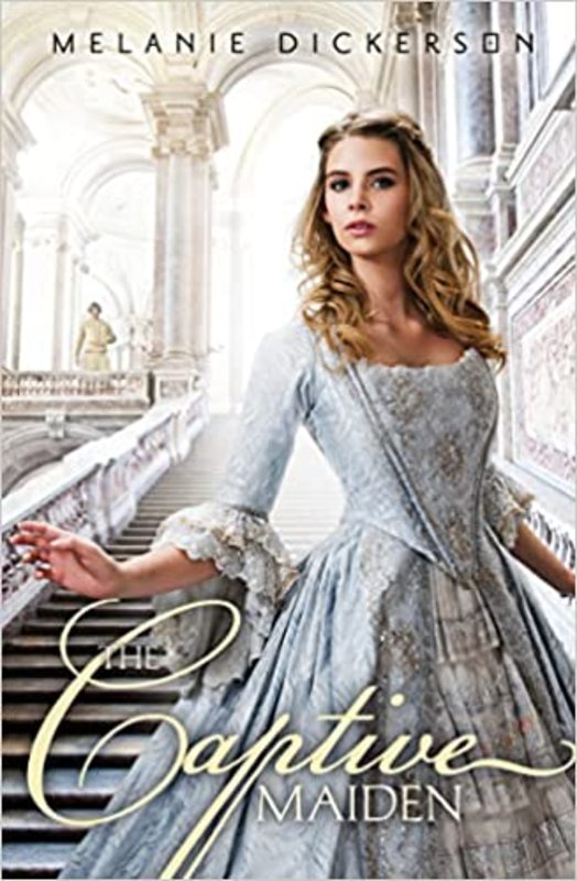 Book cover for "The Captive Maiden" by Melanie Dickerson