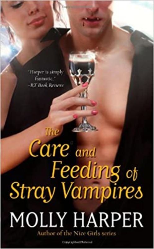 Book cover for "The Care and Feeding of Stray Vampires" by Molly Harper