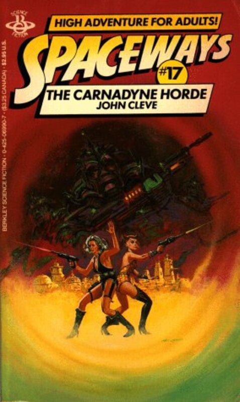 Book cover for "The Carnadyne Horde" by Roland J Green